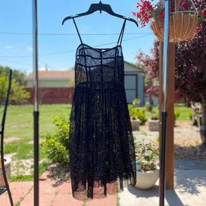 Sheer Sparkly Dress